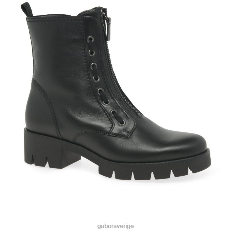 svart läder Gabor kvinnor skämt ankelstövlar F04LN257 Skodon svart läder Gabor kvinnor skämt ankelstövlar F04LN257 Skodon