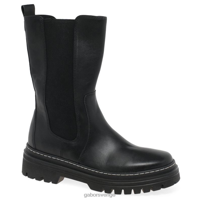 svart/vit söm Gabor kvinnor gaby kalvlånga stövlar F04LN259 Skodon svart/vit söm Gabor kvinnor gaby kalvlånga stövlar F04LN259 Skodon